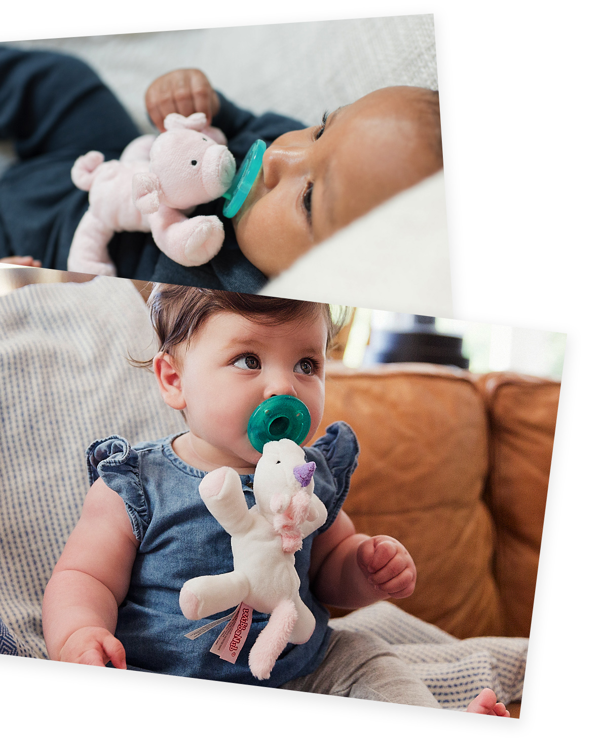 avent pacifier with stuffed animal